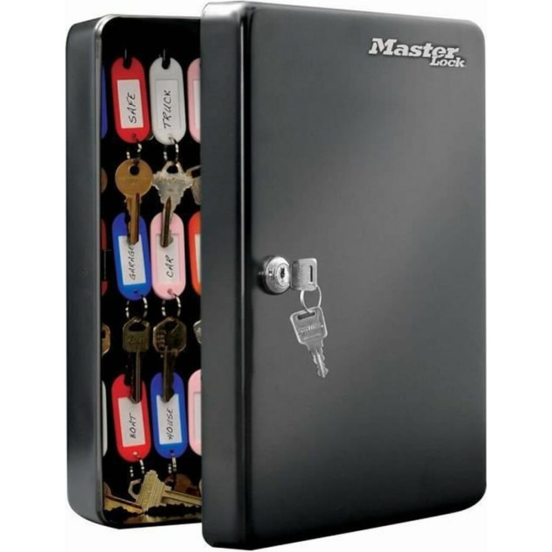 Master Lock Atslēgu skapis Master Lock ‎9,8 x 23,9 x 30 cm 50 Atslēgas Melns Tērauds