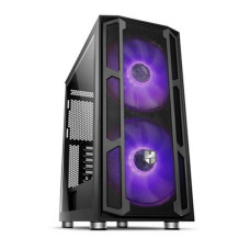 NOX Micro ATX/Mini  ITX / ATX Midtower Korpuss NOX NX Hummer Nova RGB Ø 20 cm Melns