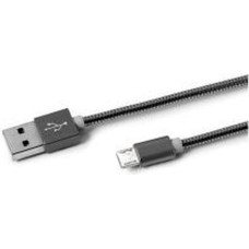 Celly Кабель Micro USB Celly USBMICROSNAKEDS Чёрный