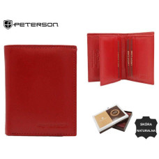 Peterson Кошелек женский кожаный PTN RD-290-GCL RED