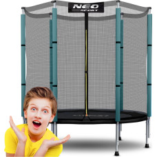 Neo-Sport Trampolina ogrodowa dla dzieci 140 cm 4,5ft Neo-Sport