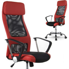 Sofotel Fotel biurowy nowoczesny wysoki Sofotel Rio czerwony