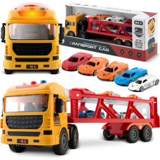 Ricokids Edukacyjna zabawka ciężarówka + 5 aut RK-760 Ricokids