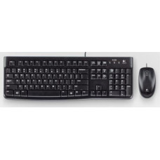 Logitech Klaviatūra Logitech Desktop MK120 Melns QWERTY