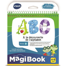 Vtech Piezīmju klade Vtech Magibook Interactive Book  ABC, Discovering The Alphabet (FR)