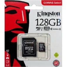 Kingston Mikro SD Atmiņas karte ar Adapteri Kingston SDCS2/128GB exFAT 128 GB