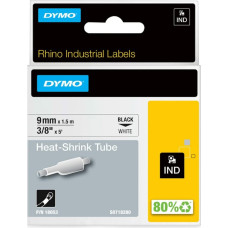 Dymo Laminēta Lente Dymo 18053 Melns Balts/Melns