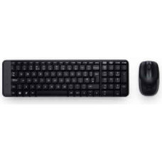 Logitech Klaviatūra un Bezvadu Pele Logitech MK220 RF