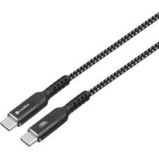 Coolbox USB-C-кабель CoolBox COO-CAB-UC-60W 1,2 m Черный/Серый