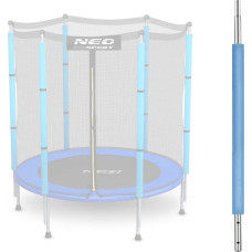 Neo-Sport Słupek dolny do trampoliny z siatką zewnętrzną 4,5 ft niebieski Neo-Sport