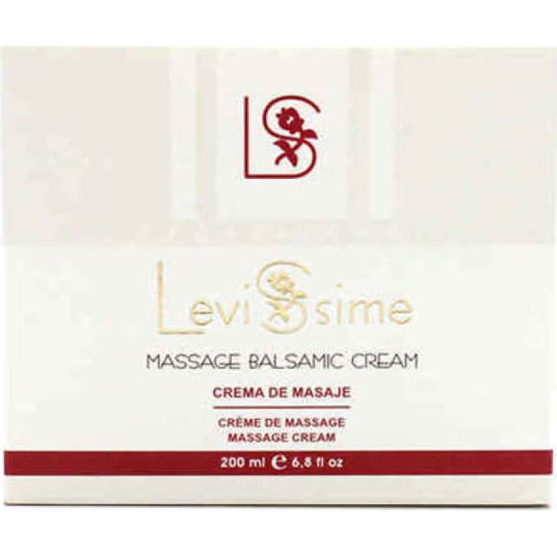 Levissime Masāžas krēms Levissime Balsamic Cream (200 ml)