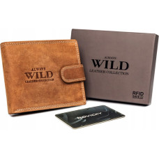 Always Wild Большой фирменный мужской кошелек с RFID-системой -