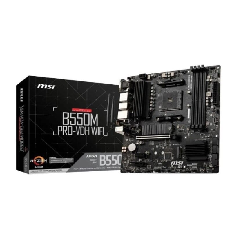 MSI Vadu MSI B550M PRO-VDH mATX DDR4 AM4 WiFi