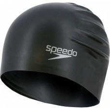 Speedo Шапочка для плавания Speedo 8-061680001 Чёрный Силикон Пластик