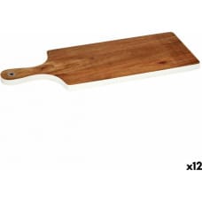 Kinvara Разделочная доска Белый древесина акации 17,3 x 1,5 x 44,8 cm (12 штук)