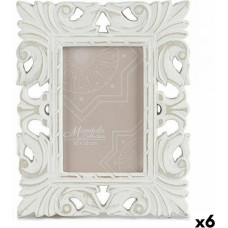 Gift Decor Фото рамка 18,5 x 23 x 1,3 cm Белый Деревянный MDF (6 штук)