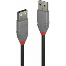 Lindy USB Kabelis LINDY 36692 1 m Melns