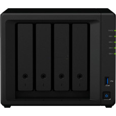 Synology Сетевое системное хранилище данных Synology DS423+ Чёрный Intel Celeron J4125