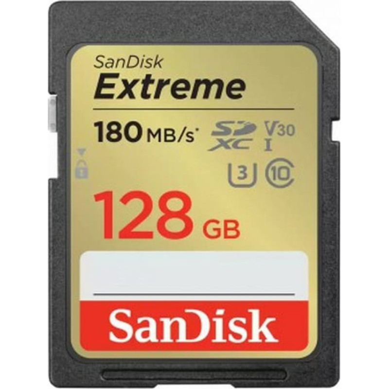 Sandisk SD Atmiņas Karte SanDisk Extreme 128 GB