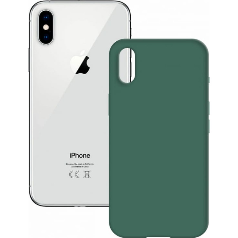 Ksix Pārvietojams Pārsegs KSIX iPhone XS Max Zaļš Iphone XS MAX