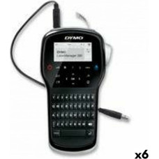 Dymo Электронная линейка Dymo Labelmanager LM280 Чёрный QWERTY 1,2 mm 6 штук