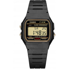 Casio ЧАСЫ МУЖСКИЕ F-91WG-9QEFF (zd102g)