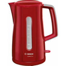 Bosch Чайник BOSCH TWK3A014 Красный да Нержавеющая сталь Пластик Пластик/Нержавеющая сталь 2400 W 1,7 L