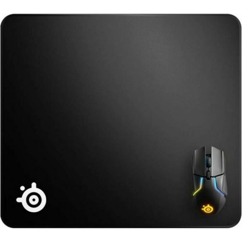 Steelseries Peles Paklājs SteelSeries QcK Edge Large Spēles Melns 40 x 45 cm