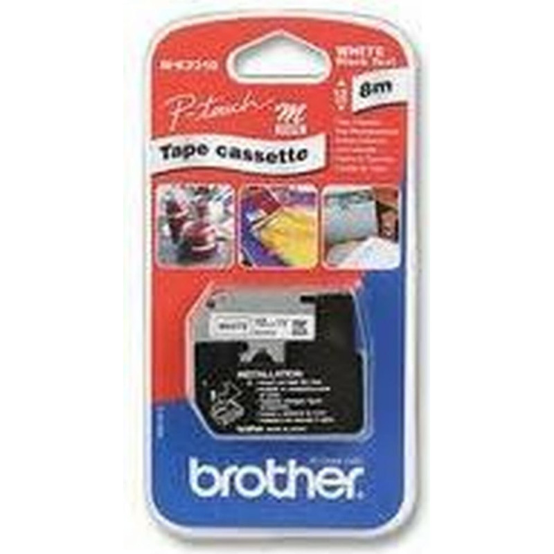 Brother Laminēta lente iekārtu marķēšanai Brother M-K231B Melns