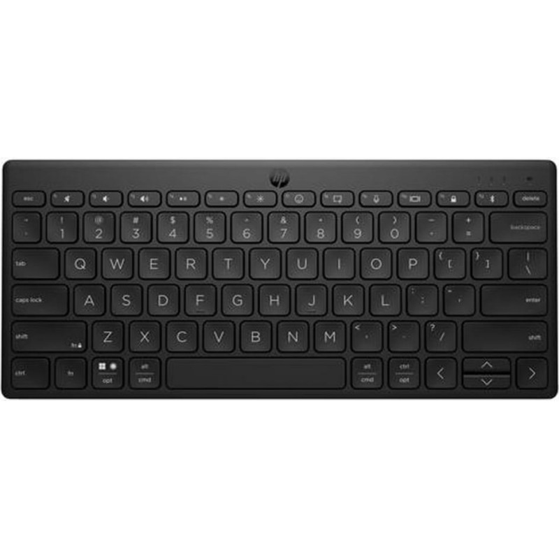 HP Blueutooth klaviatūra HP 692S9AA Melns Spāņu Qwerty