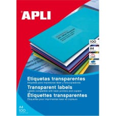 Apli Этикетки для принтера Apli 01224 Прозрачный 20 Листья 70 x 37 mm