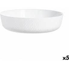 Luminarc Pasniegšanas Plate Luminarc Smart Cuisine Balts Stikls Ø 26 cm (5 gb.)