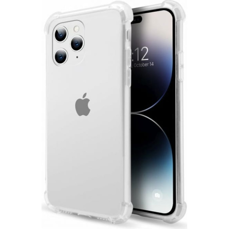 Pccom Pārvietojams Pārsegs PcCom Essential iPhone 14 Pro Max Caurspīdīgs