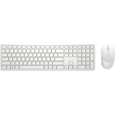 Dell Клавиатура Dell KM5221W-WH-SPN Испанская Qwerty Чёрный