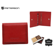 Peterson Кошелек женский кожаный PTN RD-220-GCL RED