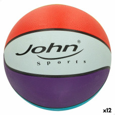 John Sports Баскетбольный мяч John Sports Rainbow 7 Ø 24 cm 12 штук