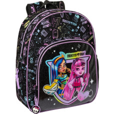 Monster High Bērnu soma Monster High Melns 28 x 34 x 10 cm