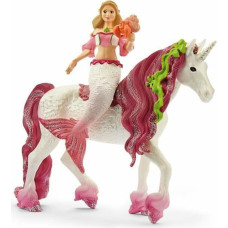 Schleich Vienradzis Schleich Sirene Feya on sea unicorn 3 Daudzums