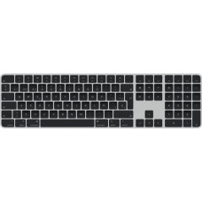 Apple Bluetooth-клавиатура Apple Magic Keyboard Испанская Qwerty Чёрный/Серебристый
