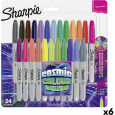 Sharpie Marķieru komplekts Sharpie Cosmic Colour Daudzkrāsains (6 gb.)