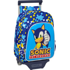 Sonic Skolas mugursoma ar riteņiem Sonic Speed 26 x 34 x 11 cm Zils