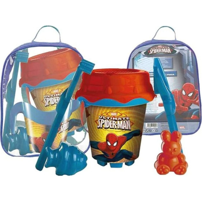 Spiderman Pludmales rotaļu komplekts Spiderman (7 pcs) Daudzkrāsains