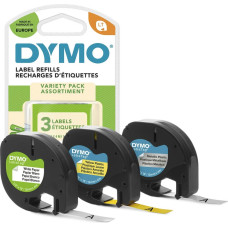 Dymo Laminēta lente iekārtu marķēšanai Dymo S0721800 Melns