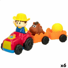 Winfun Toy tractor Winfun 5 Daudzums 31,5 x 13 x 8,5 cm (6 gb.)