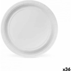 Algon Набор посуды Algon 20 cm Одноразовые Белый Картон (36 штук)