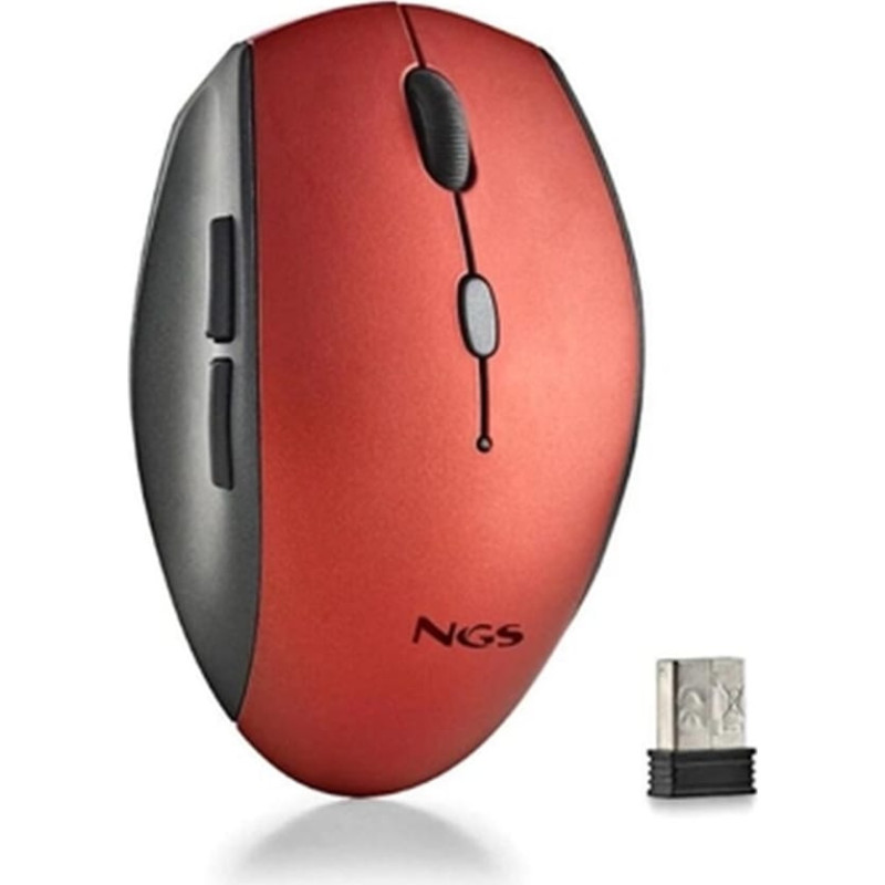 NGS Bezvadu Pele NGS NGS-MOUSE-1230 Sarkans