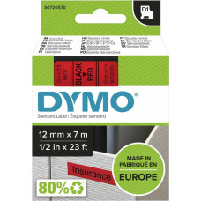 Dymo Etiķetes Dymo S0720570 Melns/Sarkans