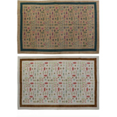 Dkd Home Decor Paklājs DKD Home Decor Balts Ikat (120 x 180 x 0,4 cm) (2 gb.)