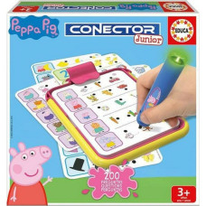 Educa Izglītojošā Spēle Conector Junior Peppa Pig Educa 16230 Daudzkrāsains (1 Daudzums)