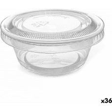 Algon Vairākkārt lietojamu trauku komplekts Algon Mērces 10 Daudzums Plastmasa 100 ml (36 Vienības)